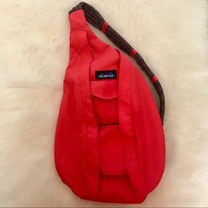 Salmon Colored Kavu Cross Bag